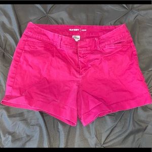 Pink shorts